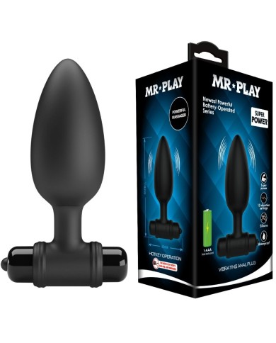 MR PLAY - PLUG ANAL SUPER POWERAVEC VIBRATION