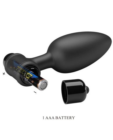 MR PLAY - PLUG ANAL SUPER POWERAVEC VIBRATION