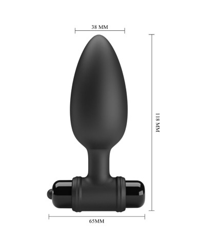MR PLAY - PLUG ANAL SUPER POWERAVEC VIBRATION