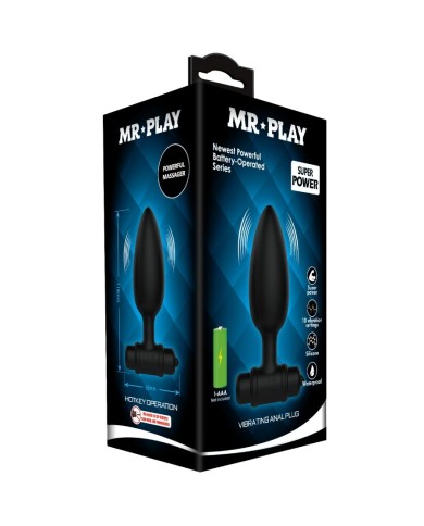 MR PLAY - PLUG ANAL SUPER POWERAVEC VIBRATION