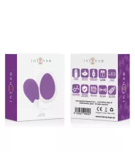 INTENSE - OEUF VIBRANT TÉLÉCOMMANDE JAN LILAS INTENSE - OEUF VIBRANT TÉLÉCOMMANDE JAN LILAS