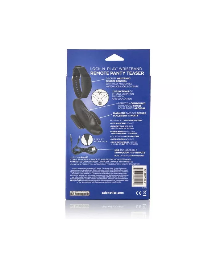 CALEXOTICS - BRACELET DISTANCE CULOTTE TEASER