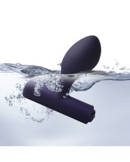ROCKS-OFF - MINI BAGUETTE RECHARGEABLE 16 FONCTIONS ROSE PIVOINE