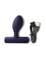 ROCKS-OFF - MINI BAGUETTE RECHARGEABLE 16 FONCTIONS ROSE PIVOINE