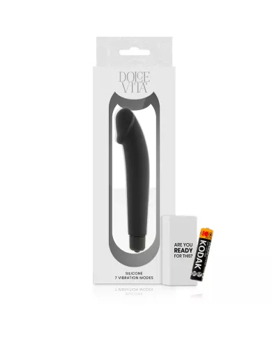 DOLCE VITA - REALISTIC BLACK SILICONE DOLCE VITA - REALISTIC BLACK SILICONE