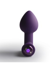 ROCKS-OFF - MINI BAGUETTE RECHARGEABLE 16 FONCTIONS ROSE PIVOINE