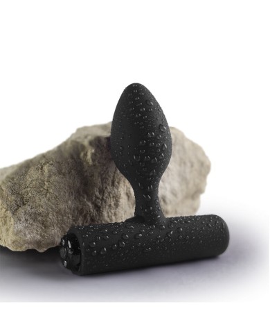 ROCKS-OFF - MINI BAGUETTE RECHARGEABLE 16 FONCTIONS ROSE PIVOINE