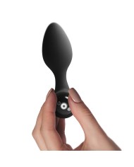 ROCKS-OFF - MINI BAGUETTE RECHARGEABLE 16 FONCTIONS ROSE PIVOINE