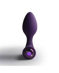 ROCKS-OFF - MINI BAGUETTE RECHARGEABLE 16 FONCTIONS ROSE PIVOINE
