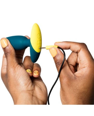 ROMP - BASS VIBRATEUR ANAL À PLUG BASSE 10 CM VERT