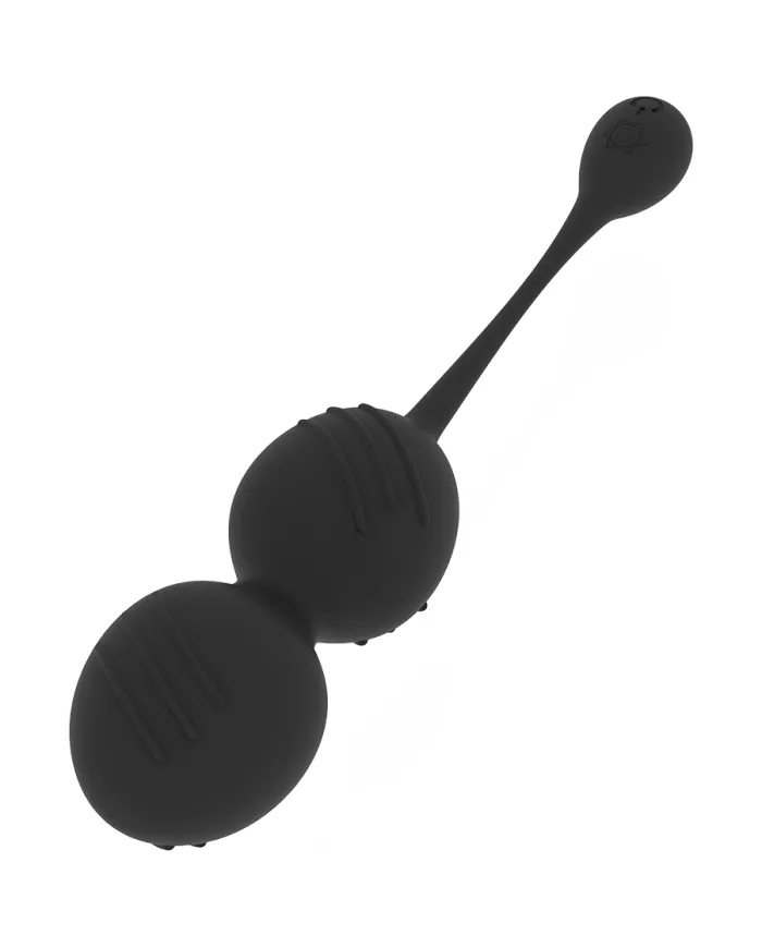 RITHUAL - BALLES DE KEGEL VIBRANTES RECHARGEABLES NISHA NOIRES