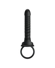 PRETTY LOVE - VIBRATEUR ANAL MERRITT AVEC ANNEAU ET VIBRATION NOIR