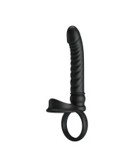 PRETTY LOVE - VIBRATEUR ANAL MERRITT AVEC ANNEAU ET VIBRATION NOIR