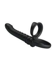 PRETTY LOVE - VIBRATEUR ANAL MERRITT AVEC ANNEAU ET VIBRATION NOIR