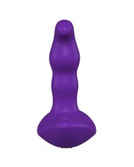 SHE.E.O - STIMULATEUR ANAL VIBRANT ROTATIF AVEC TÉLÉCOMMANDE VIOLET
