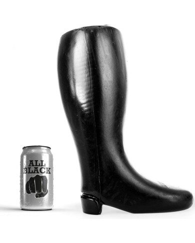 ALL BLACK - BOTTE DE FISTING SOUPLE GÉANTE 31 CM