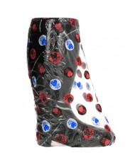ALL BLACK - BOTTE DE FISTING SOUPLE GÉANTE 31 CM