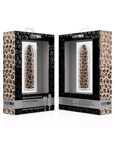 CUSTOM BULLETS - RECHARGEABLE LEOPARD 10 INTENSITIES