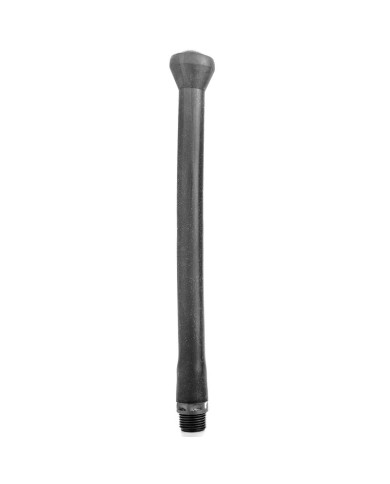 ALL BLACK - DOUCHE ANAL SILICONE SISTEMA STOPPER 27 CM