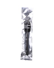 ALL BLACK - DOUCHE ANAL SILICONE SISTEMA STOPPER 27 CM