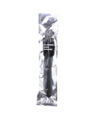 ALL BLACK - DOUCHE ANAL RIDÉE EN SILICONE 27 CM