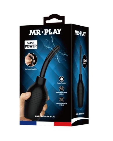 MR PLAY - DOUCHE ANAL BLKC SUPER POWER NOIR
