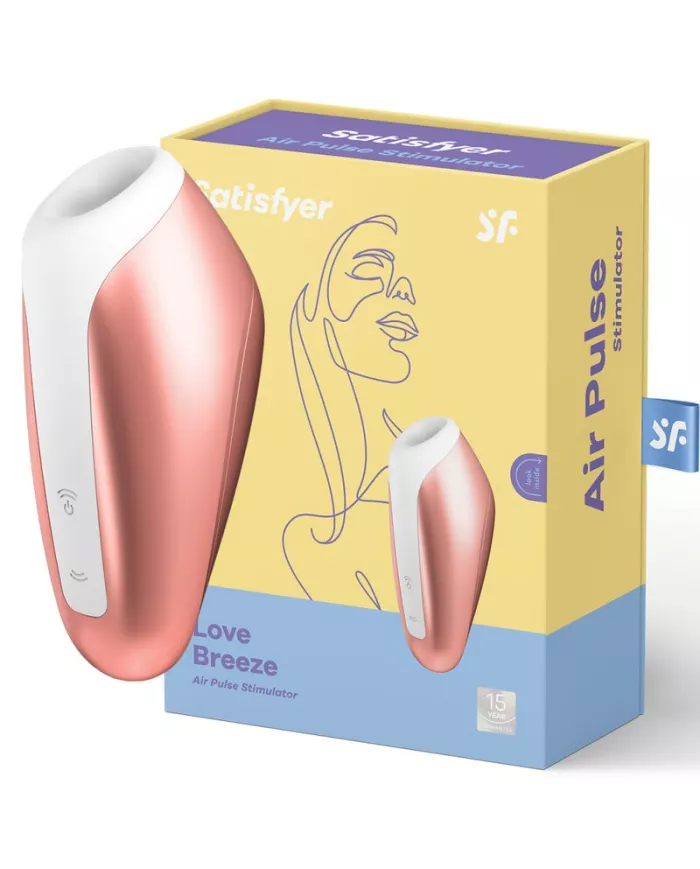 SATISFYER - LOVE SUCCIONADOR BREEZE CUIVRE SATISFYER - LOVE SUCCIONADOR BREEZE CUIVRE