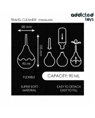 ADDICTED TOYS - NETTOYANT ANAL DE VOYAGE TAILLE S 90 ML