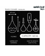 ADDICTED TOYS - NETTOYANT ANAL DE VOYAGE TAILLE M 160 ML