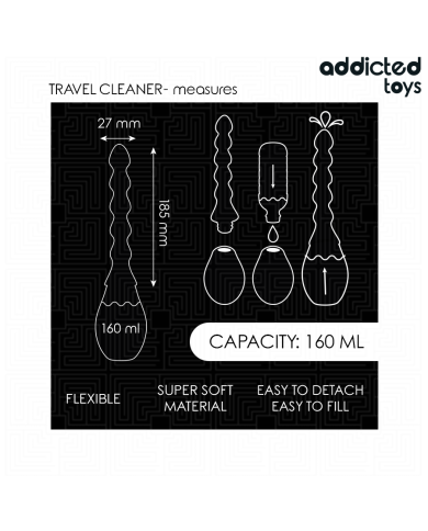ADDICTED TOYS - NETTOYEUR DE VOYAGE MODÈLE 2