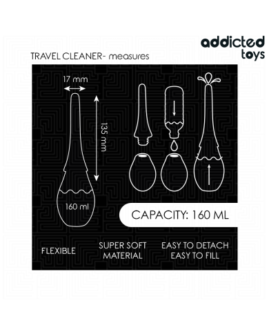 ADDICTED TOYS - NETTOYEUR DE VOYAGE MODÈLE 3