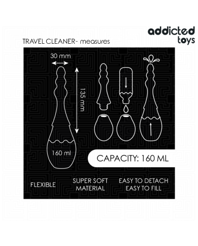 ADDICTED TOYS - NETTOYEUR DE VOYAGE MODÈLE 4