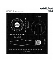 ADDICTED TOYS - NETTOYEUR ANAL AVEC ADAPTATEUR UNIVERSEL MODÈLE 2