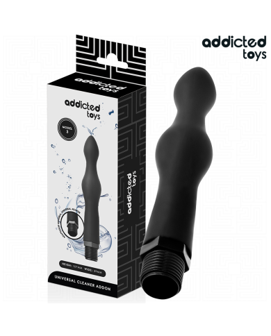 ADDICTED TOYS - NETTOYEUR ANAL AVEC ADAPTATEUR UNIVERSEL MODÈLE 3