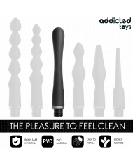 ADDICTED TOYS - NETTOYEUR ANAL AVEC ADAPTATEUR UNIVERSEL MODÈLE 4