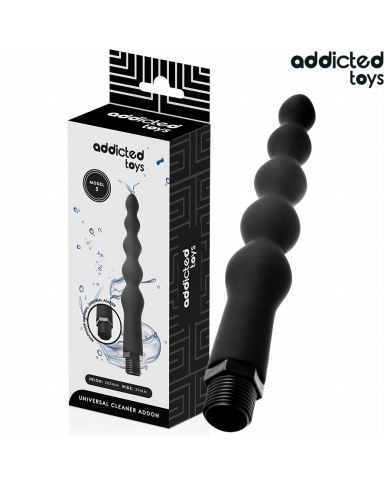 ADDICTED TOYS - NETTOYEUR ANAL AVEC ADAPTATEUR UNIVERSEL MODÈLE 5