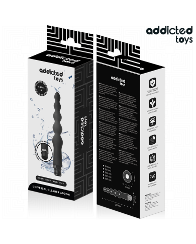 ADDICTED TOYS - NETTOYEUR ANAL AVEC ADAPTATEUR UNIVERSEL MODÈLE 5