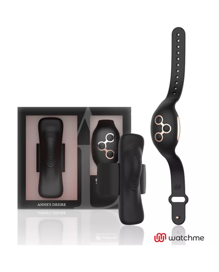 ANNE'S DESIRE - PANTY PLEASURE TECNOLOG A WATCHME NOIR/OR
