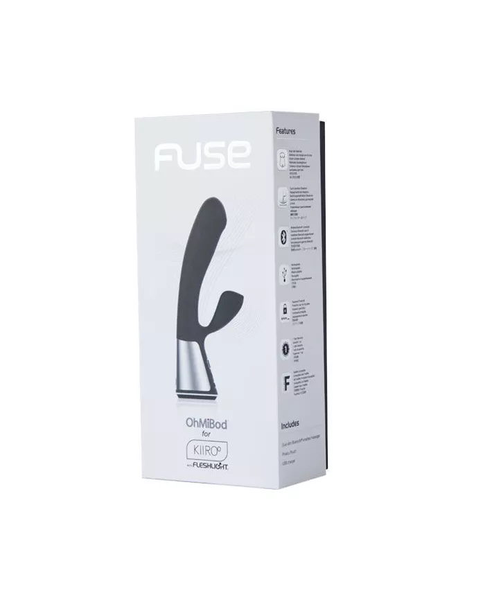 KIIROO - OHMIBOD FUSE APP TÉLÉCOMMANDE NOIR