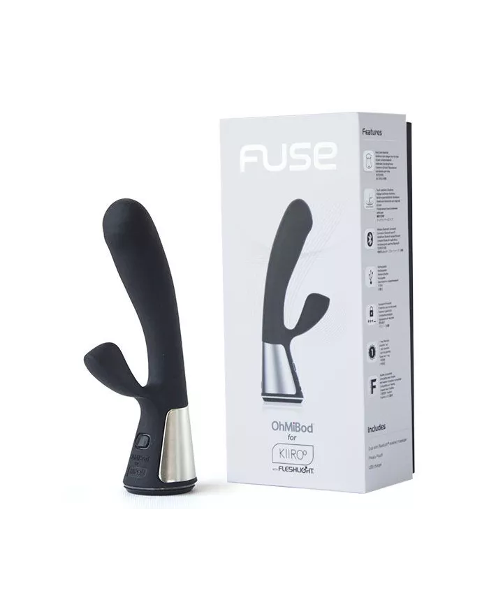 KIIROO - OHMIBOD FUSE APP TÉLÉCOMMANDE NOIR