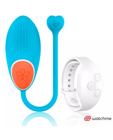 WEARWATCH - TÉLÉCOMMANDE WATCHME TECHNOLOGIE BLEU OEUF / NIVEO