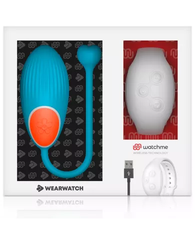 WEARWATCH - TÉLÉCOMMANDE WATCHME TECHNOLOGIE BLEU OEUF / NIVEO