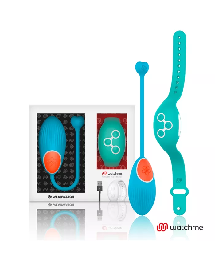 WEARWATCH - TÉLÉCOMMANDE WATCHME TECHNOLOGIE BLEU OEUF / AIGUE-MARINE
