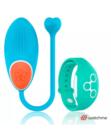 WEARWATCH - TÉLÉCOMMANDE WATCHME TECHNOLOGIE BLEU OEUF / AIGUE-MARINE