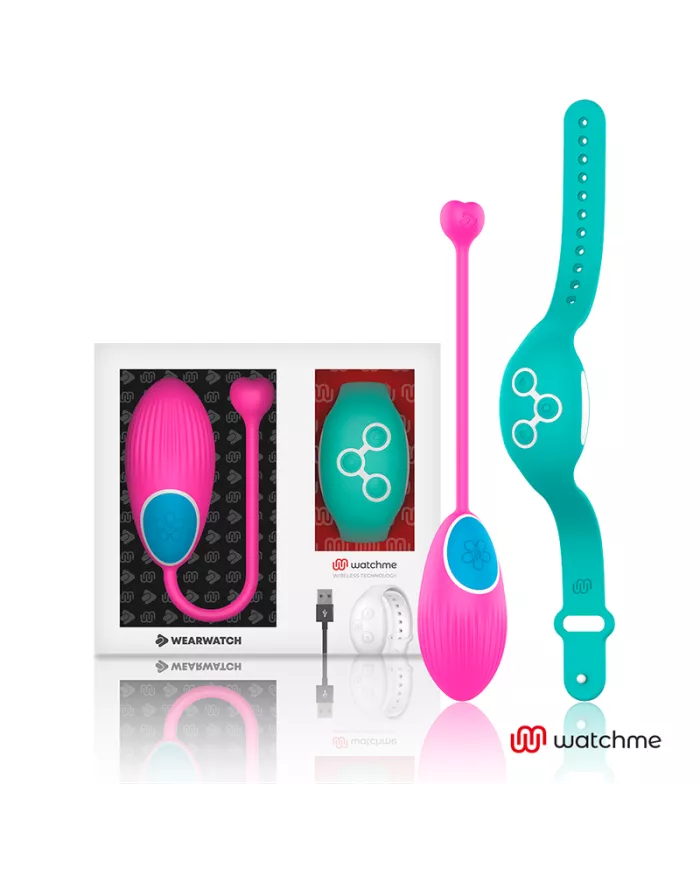 WEARWATCH - WATCHME TECHNOLOGIE TÉLÉCOMMANDE UF FUCHSIA / EAU DE MER