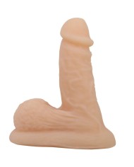 PRETTY LOVE - DILDO WILDON ULTRA RÉALISTE ET ÉLASTIQUE 10 CM NATUREL
