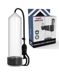 PUMP ADDICTED - VIBRATEUR TRANSPARENT RX5