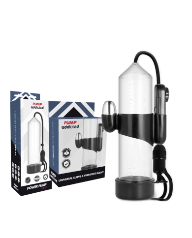 PUMP ADDICTED - VIBRATEUR TRANSPARENT RX5