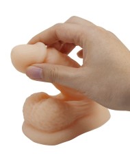 PRETTY LOVE - DILDO WILDON ULTRA RÉALISTE ET ÉLASTIQUE 10 CM NATUREL