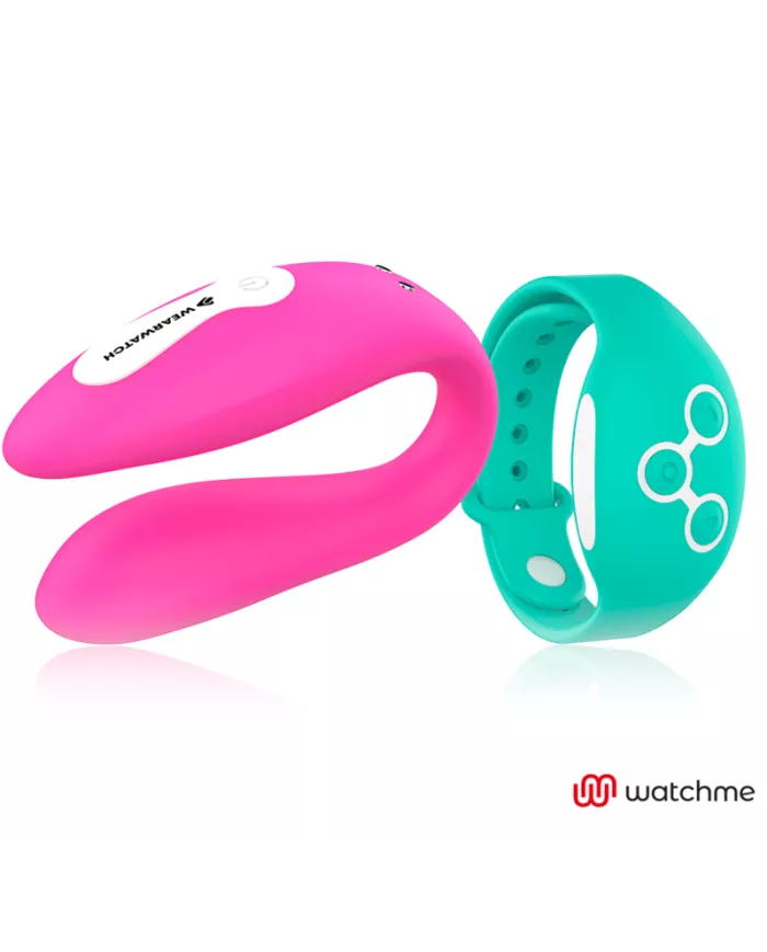 WEARWATCH - VIBRATEUR WATCHME DOUBLE TECHNOLOGIE FUCHSIA / EAU DE MER